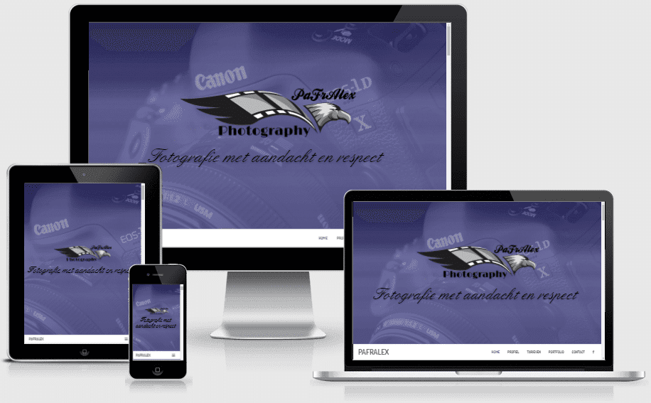 Website Pafralex Photography