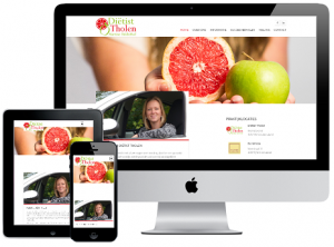 Website Diëtist Tholen (responsive webdesign)