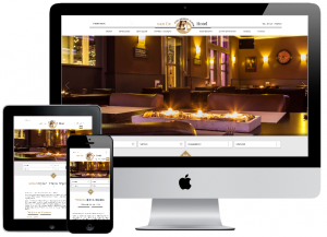 Responsive webdesign Hotel van Ee (inclusief API Redforts Software)