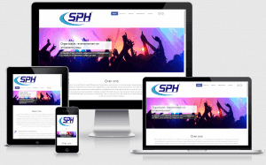 Webdesign SPH Int. Music, Artists and Events