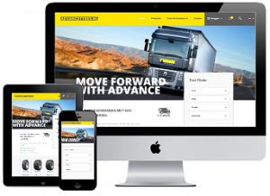 Webshop Advancetyres.nl inclusief iDEAL