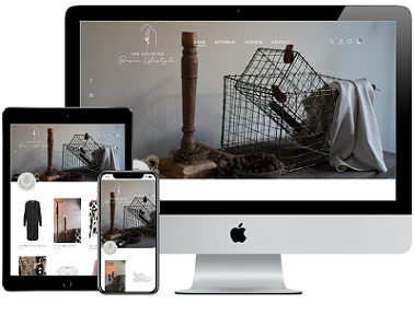 Responsive webshop Van den Berg Basic Lifestyle