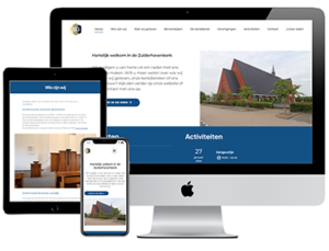 Website ontwerp Zuiderhavenkerk Barendrecht